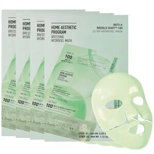 VT Reti-A Reedle Shot 100 2 Step Hydrogel Mask 4 piece box set NEW